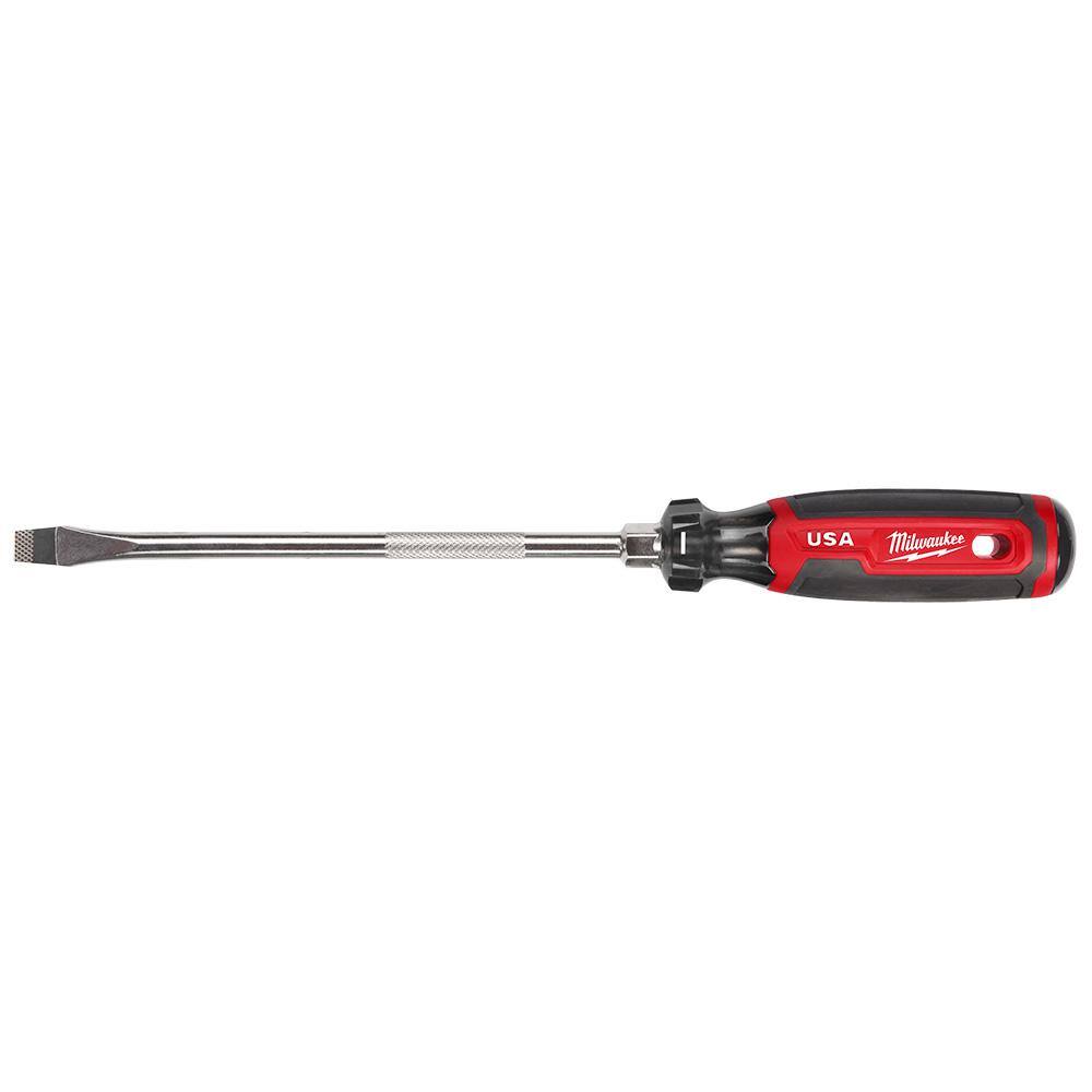 MW 8 in. 38 in. Slotted Screwdriver with Cushion Grip MT209