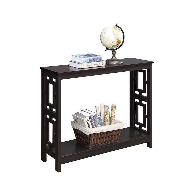 Convenience Concepts Town Square Console Table with Shelf