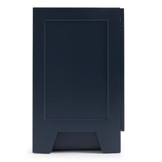 ARIEL Taylor 72 in. W Vanity Cabinet Only in Midnight Blue Q072D-BC-MNB