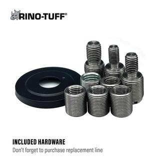 Rino-Tuff Universal Autowind Pro Replacement Bump Head for Straight Shaft Gas and Select Cordless String Grass TrimmerLawn Edger 17535