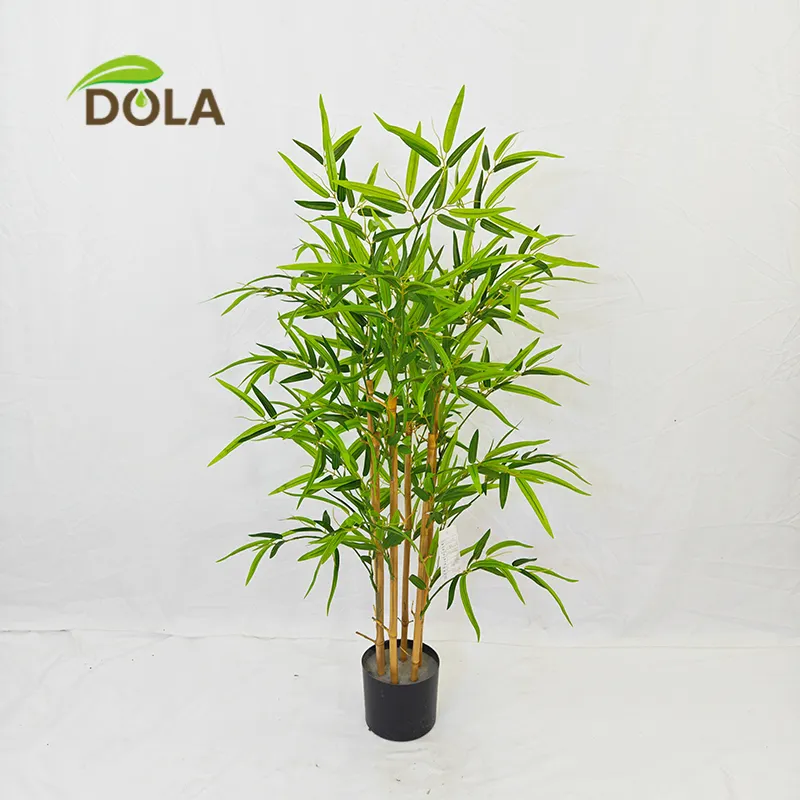 DOLA Planta Artificial Decor Plants Garden Supplies Artificial Bamboo Tree