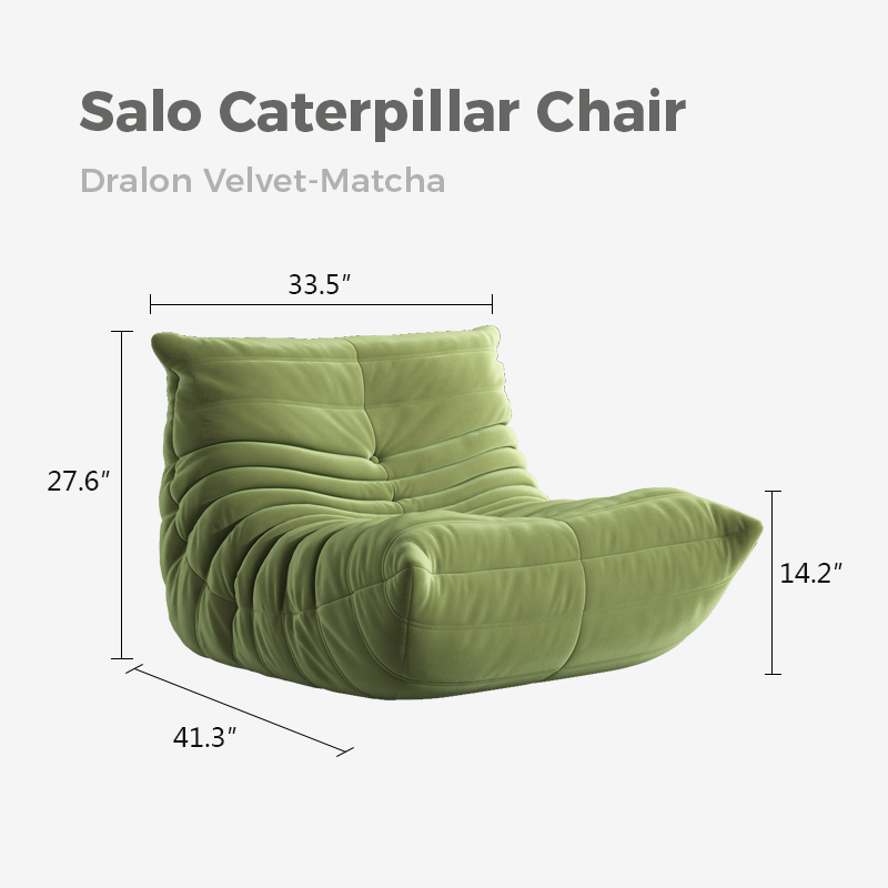 Salo Cute Sponge Caterpillar Lazy Sofa