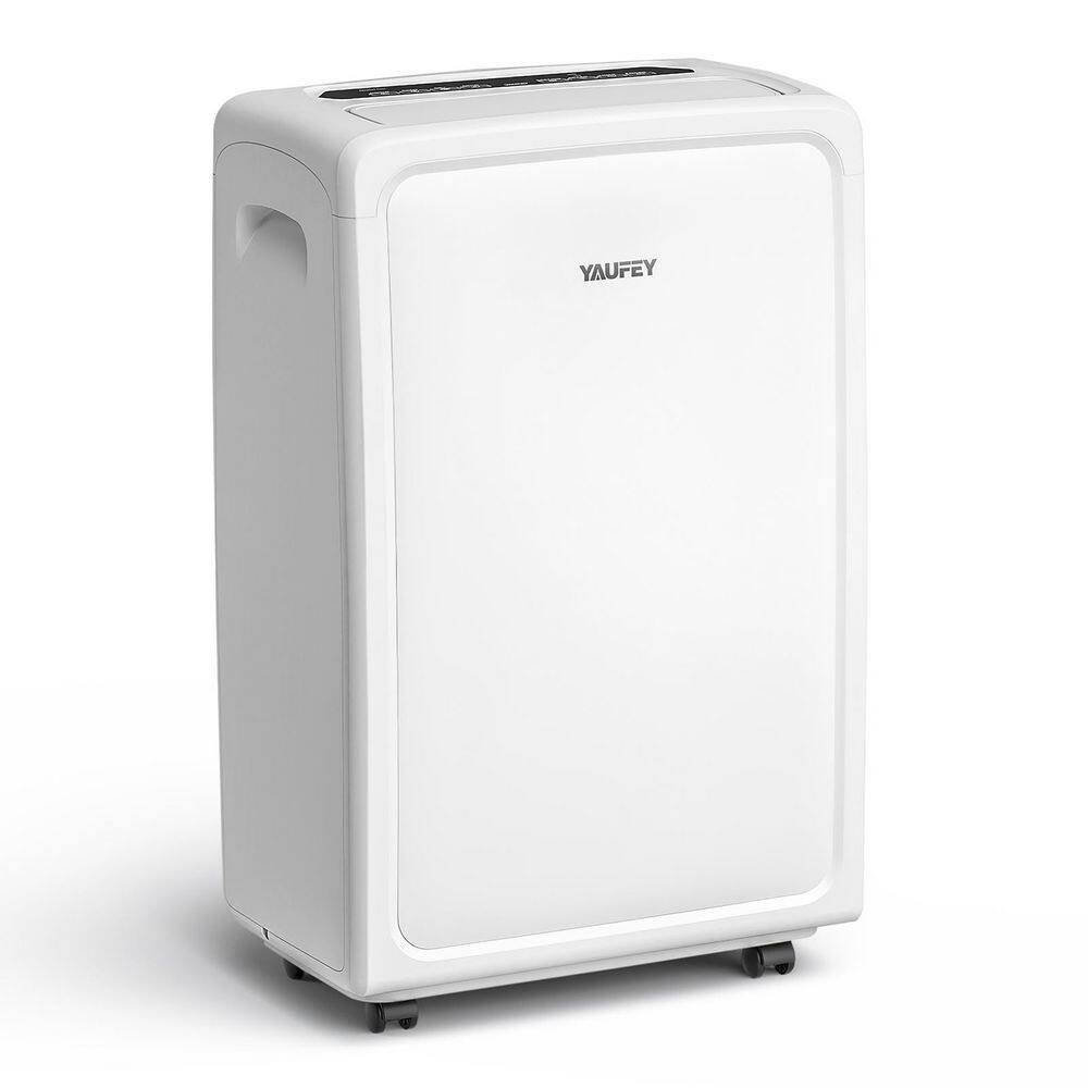 Yaufey 55-Pints 4500 sq. ft Home Dehumidifier for Basements and Oversized Rooms with Drain and Water Tank HDCX-PD221DE