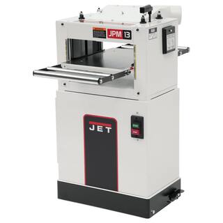 Jet 115230-Volt JPM-13CS 1.5 HP 13 in. Woodworking CS Planer and Molder Combination Machine with Closed Stand 708524