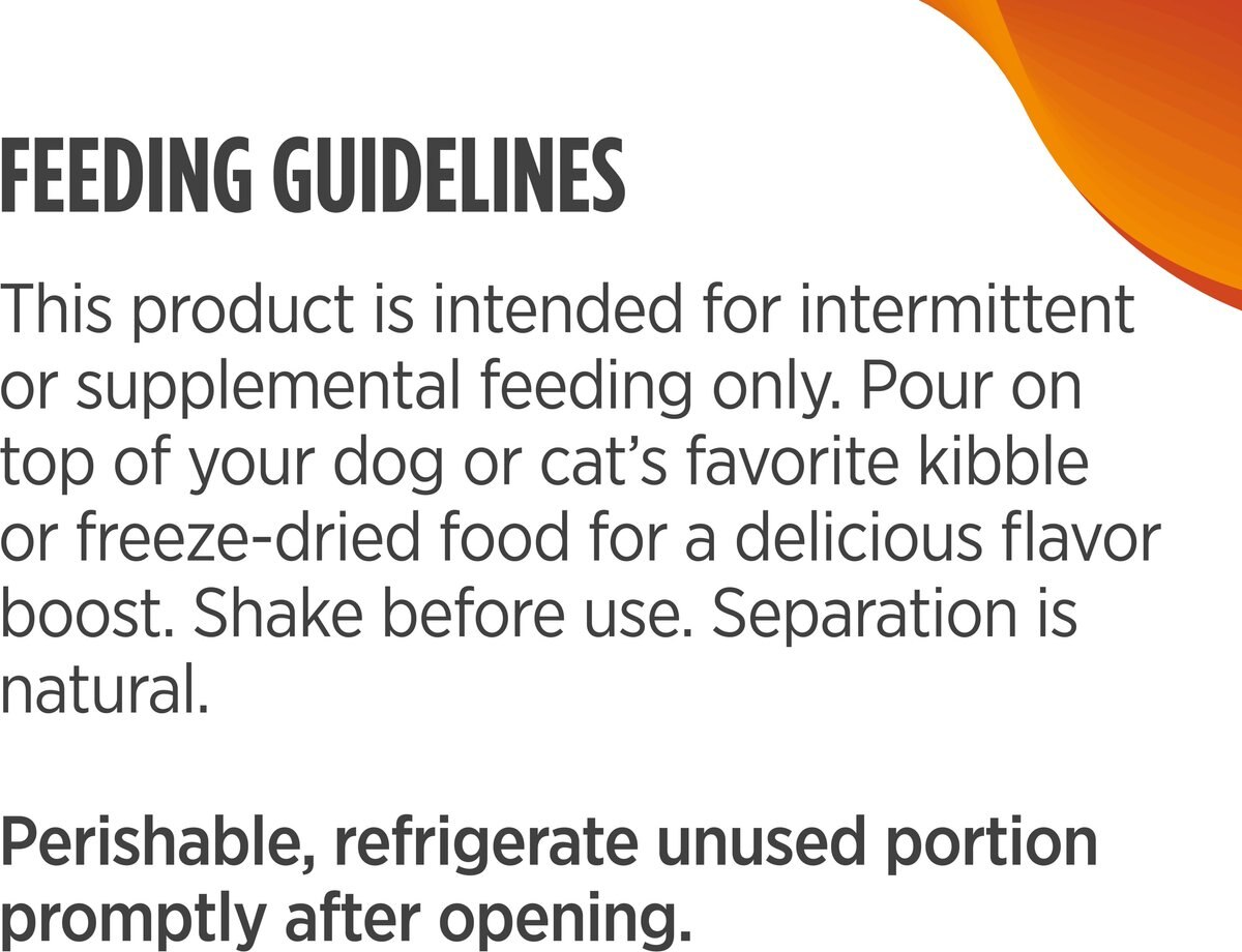 Nulo FreeStyle Grain-Free Classic Turkey Bone Broth Dog and Cat Topper， 20-oz pouch