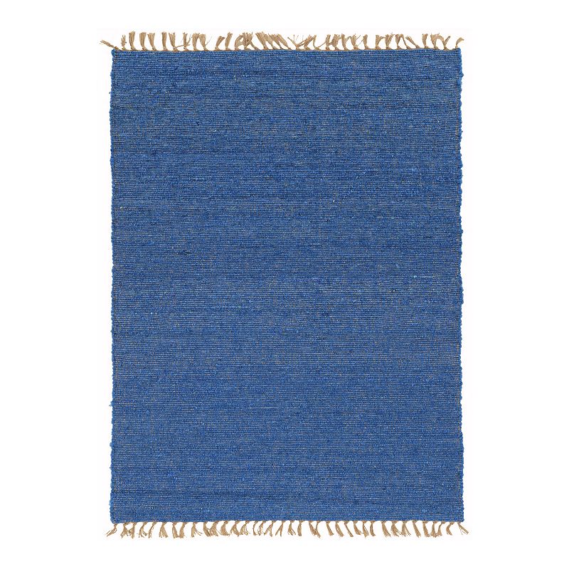 Linon Verginia Berber Blue Rug