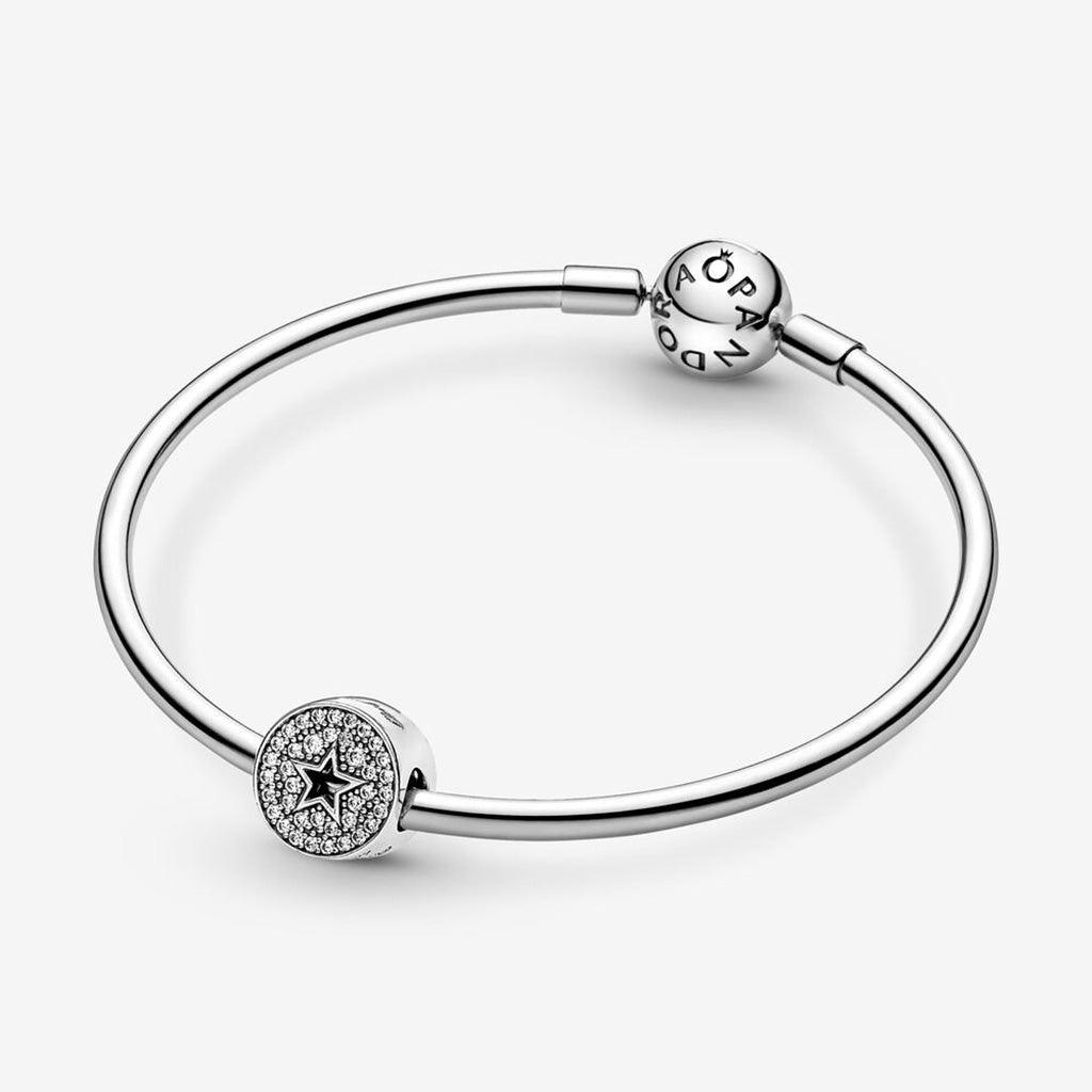 PANDORA  Pavé & Star Congratulations Charm