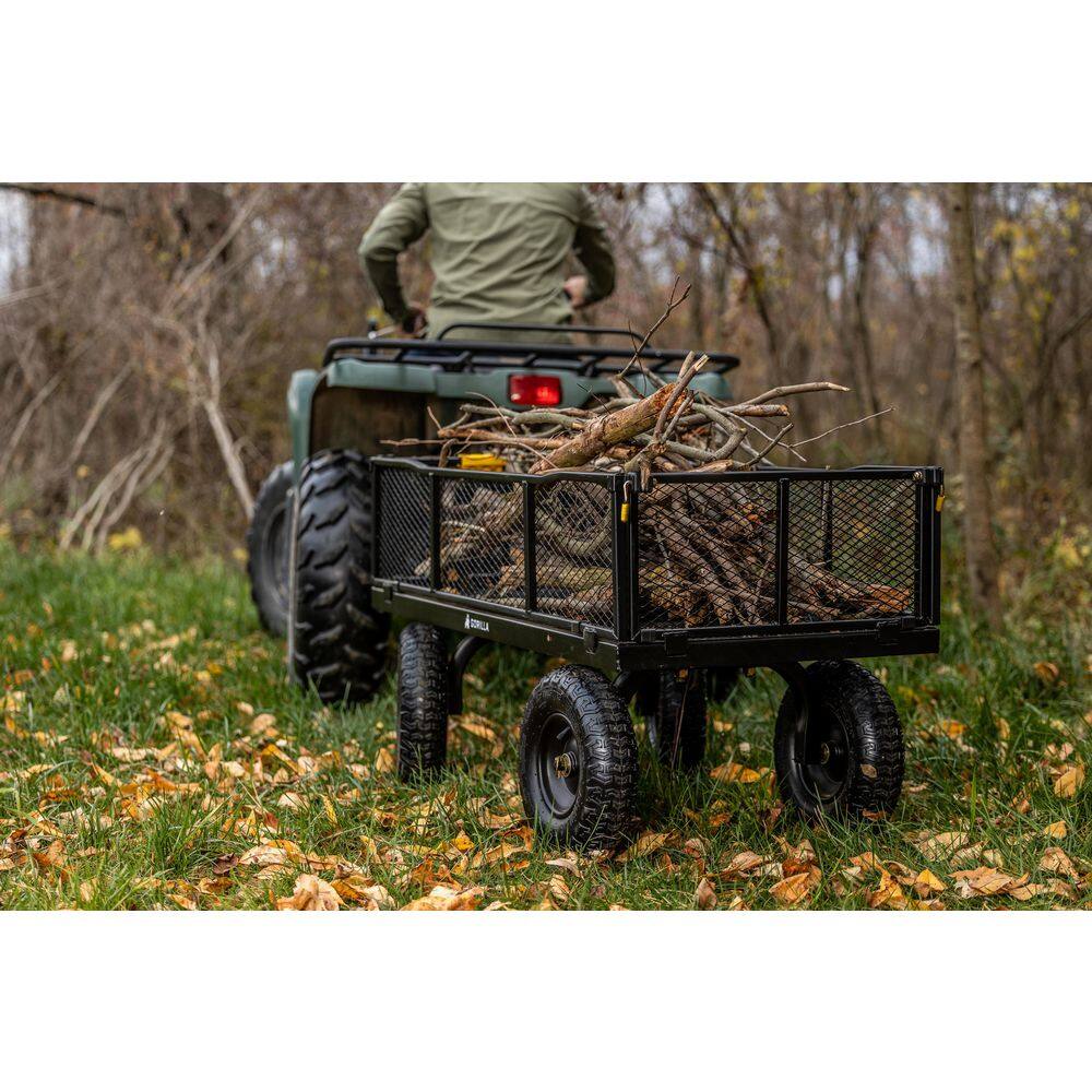 GORILLA CARTS 6 cu. ft. Steel Utility Garden Cart GCG-1200