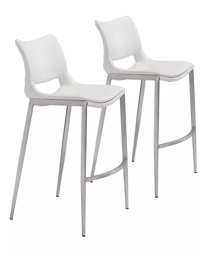 Zuo Ace Bar Chair Set of 2