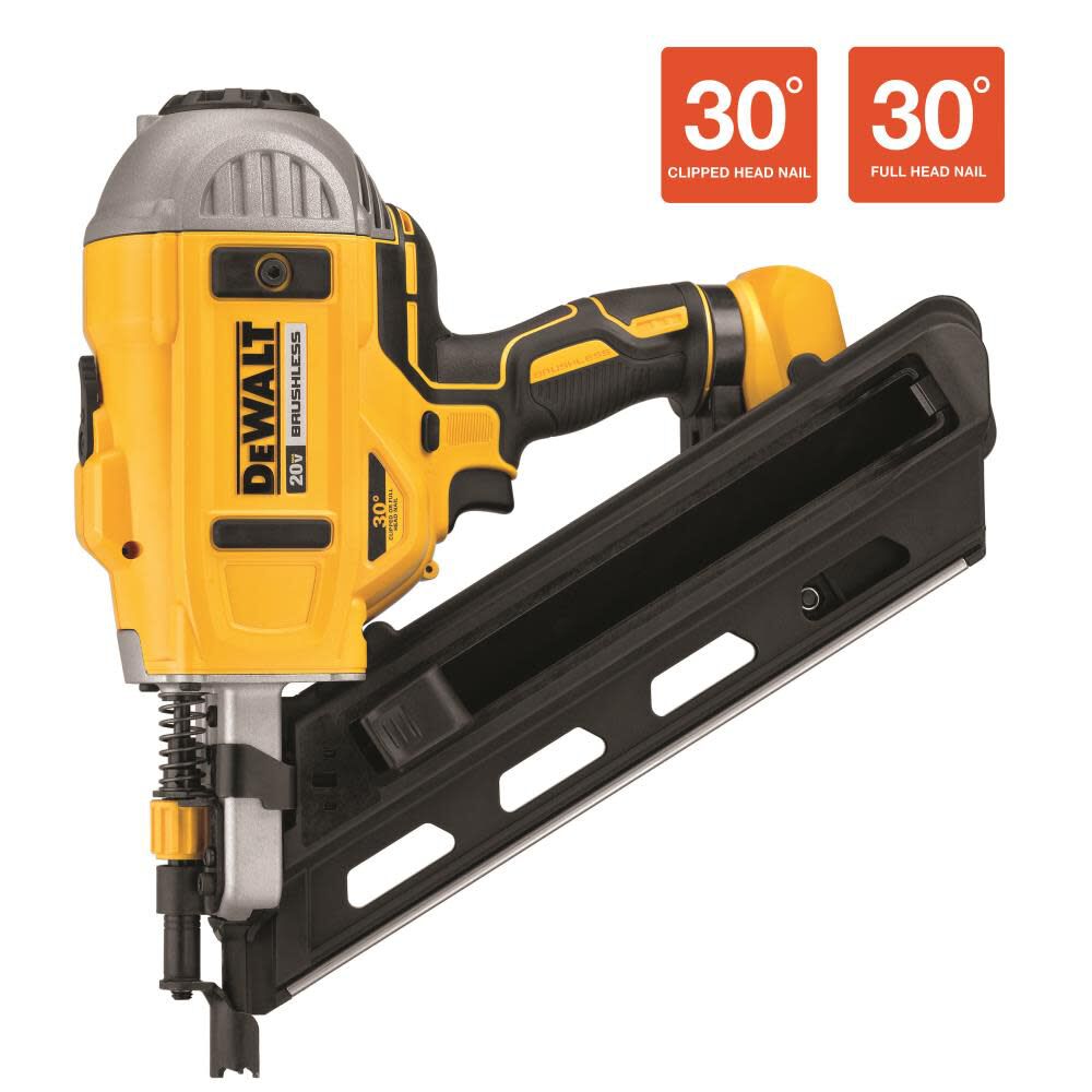 DEWALT 20 V MAX XR Brushless Dual Speed Nailer (Tool Only) DCN692B from DEWALT