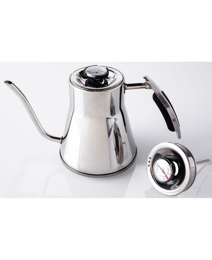 Java Concepts Stainless Steel Pour Over Kettle with Gooseneck Spout