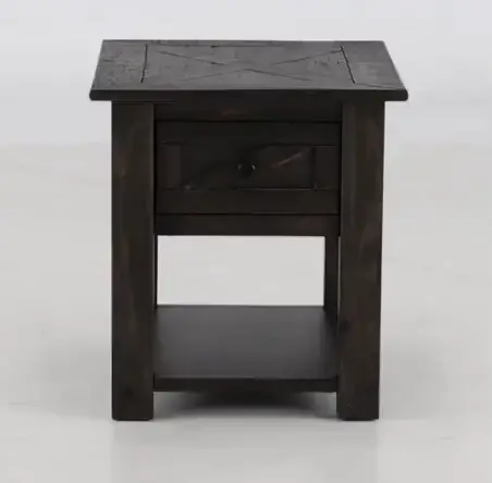 Garrett Black End Table