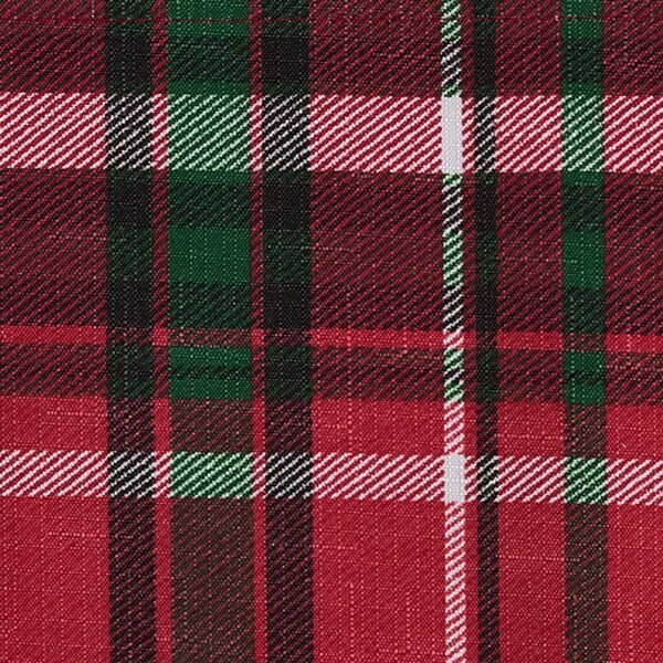 Pocono Plaid Holiday Fabric Napkins，Set of 4