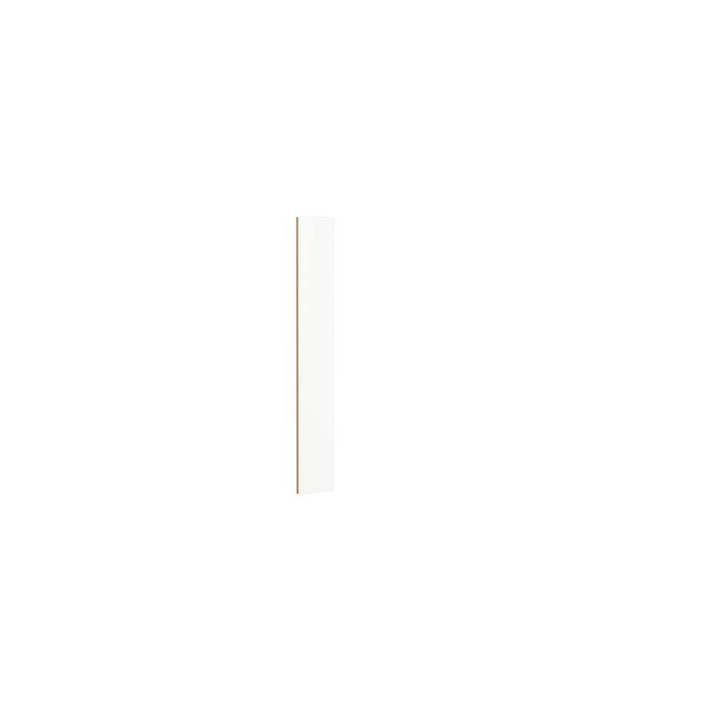 Hampton Bay 6 in. x 30 in. x 0.75 in. Wall and Base Cabinet Filler in Polar White AFS630X-CSW