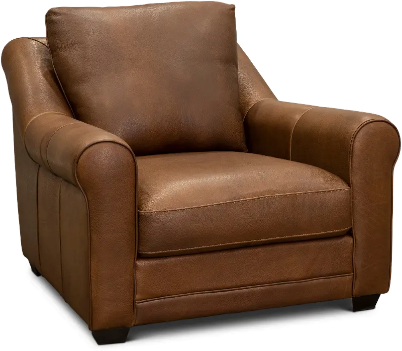 Panama Brown Leather Chair