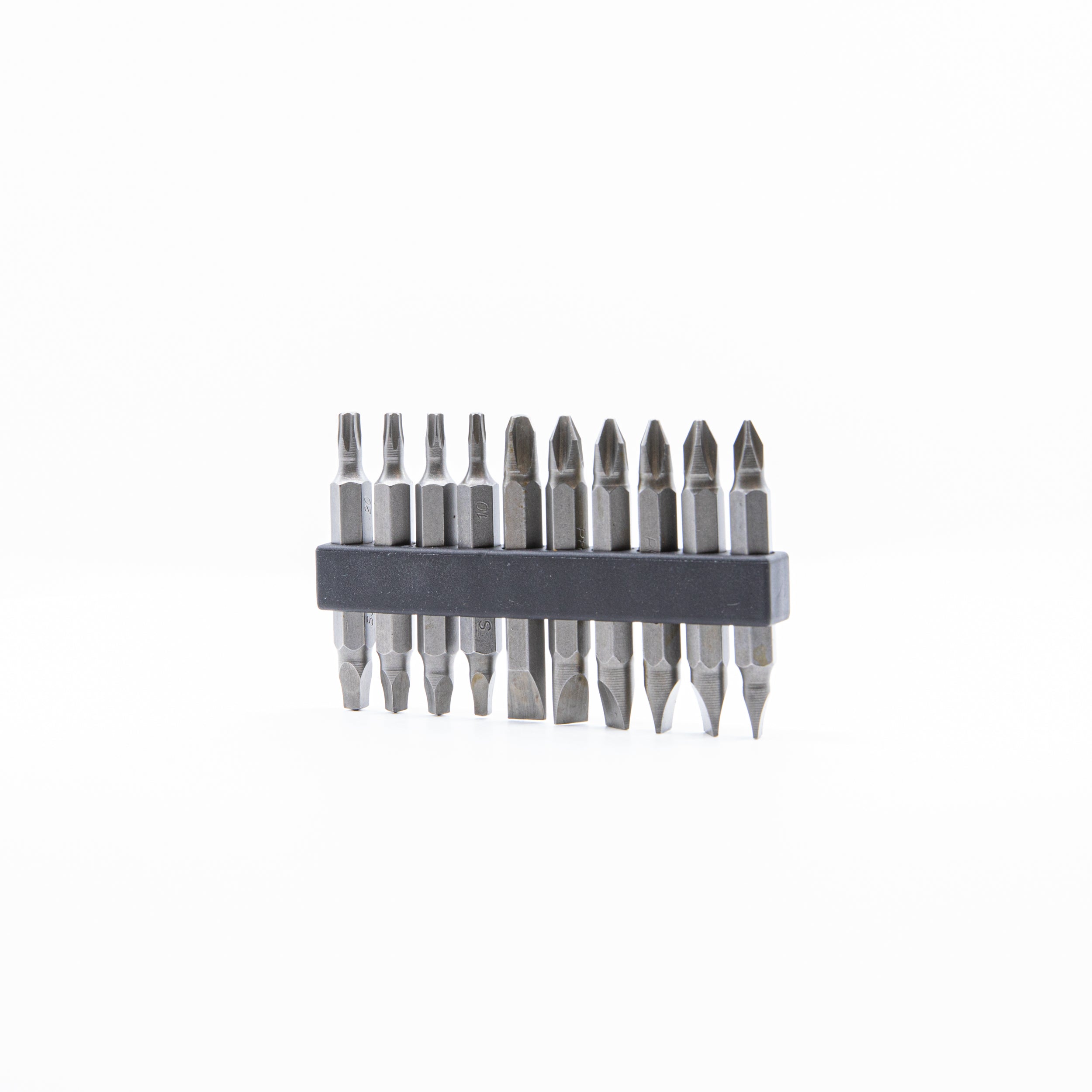 Screwdriver Bit Set, Double Ended, 10-Piece