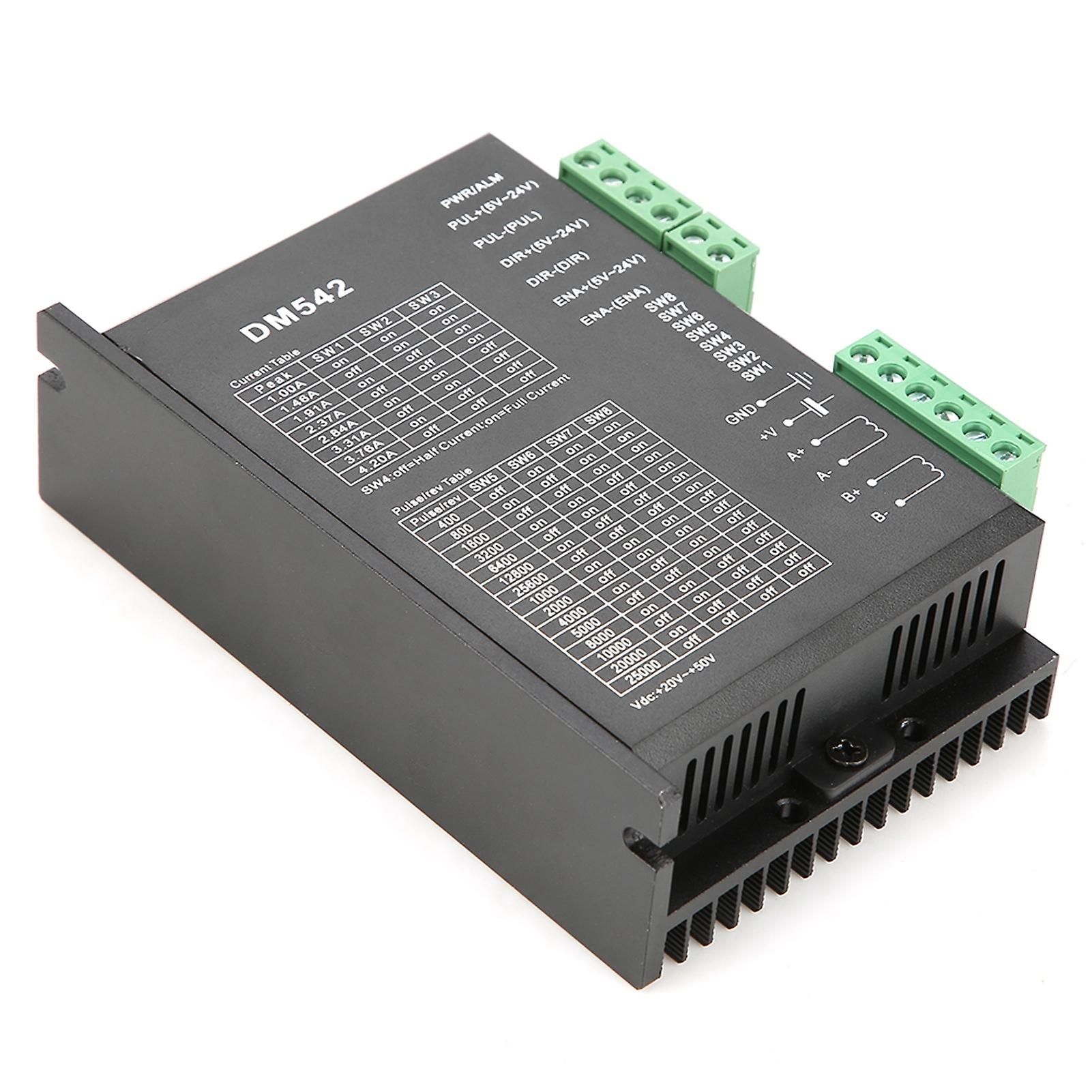 Dm542 2-phase Stepper Motor Driver 57/86 Series Stepping Motor Driver 18-48vdc Peak 4.2a