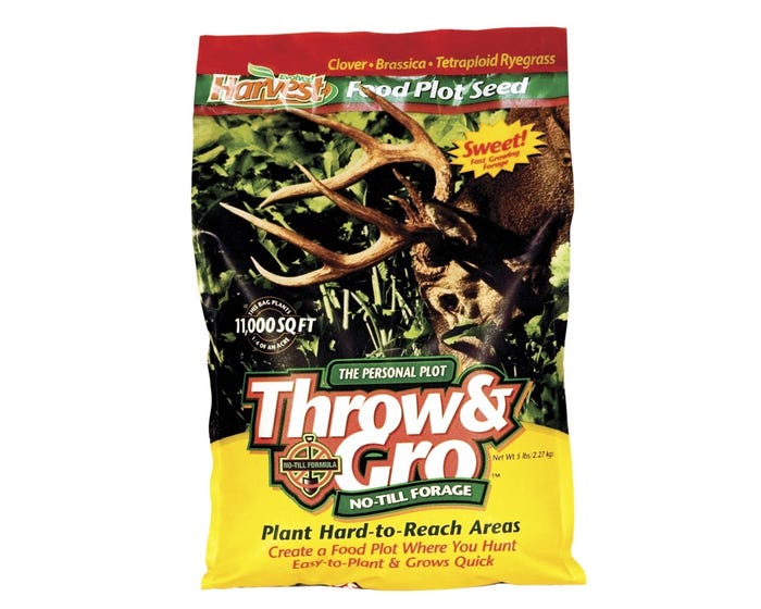 Evolved Throw  Gro No-Till Forage， 5 lb. Bag - EVO70505