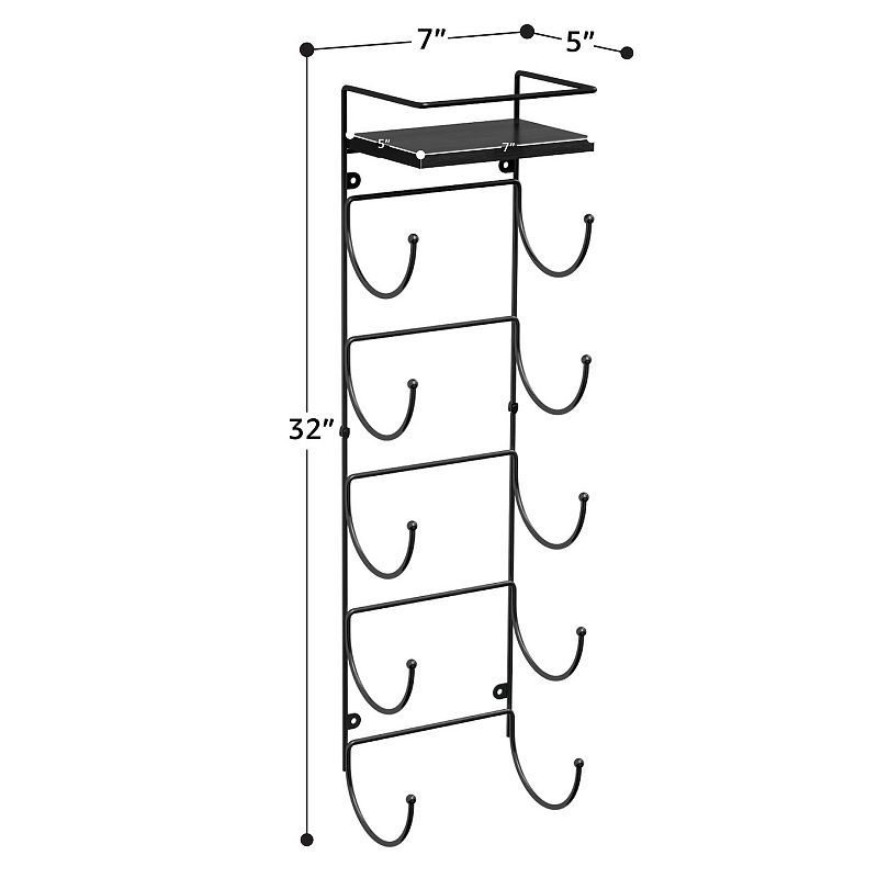 Sorbus 5-Tier Towel Rack and Shelf