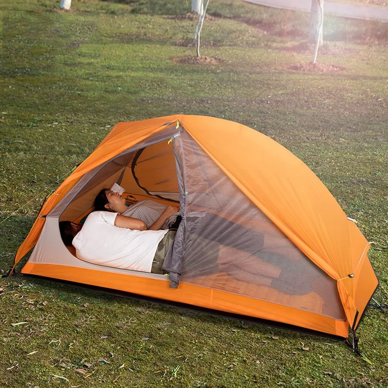 Outdoor Mountain Portable Tent 2 Person Camping Hiking 4 Season Ultralight Camping Tent For Outdoor