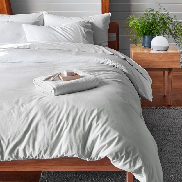 Tuft amp Needle Percale Duvet Cover Set