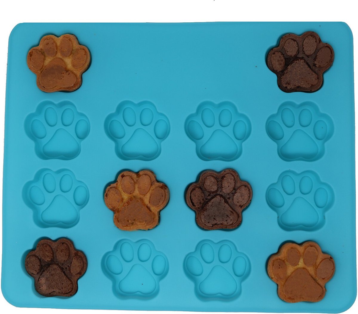 WinandCo Puppy Paws and Bones Silicone Baking Molds