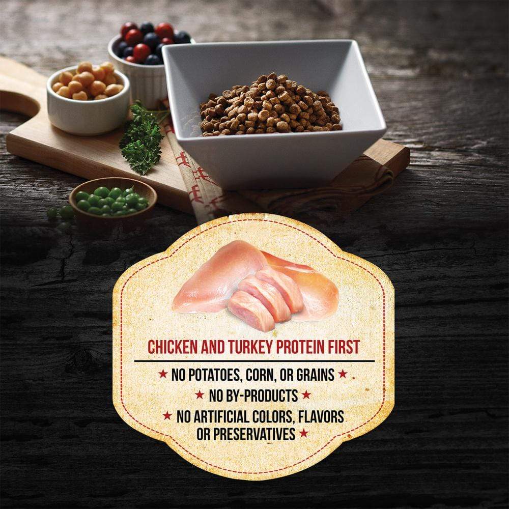 Fussie Cat Market Fresh Grain Free Chicken and Turkey Recipe Dry Cat Foo