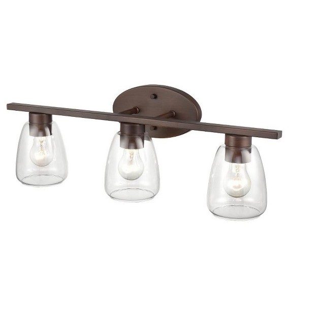 Millennium Lighting 3 Light Vanity Rubbed Bronze