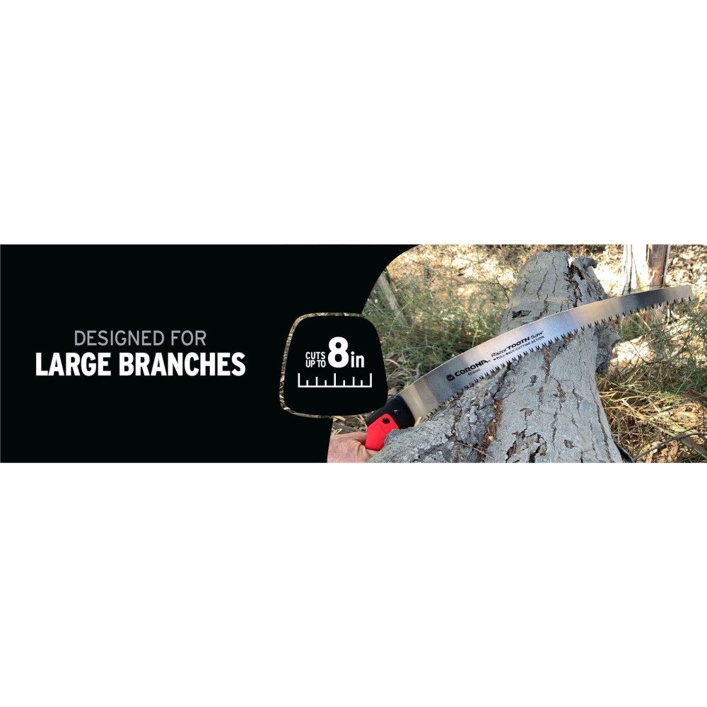 Corona Pruning Saw 14 RazorTOOTH SAW Carbon Steel Curved ;