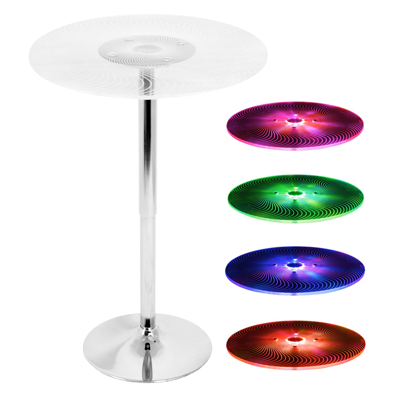 LumiSource Spyra 3-Piece Light Up Bar Set