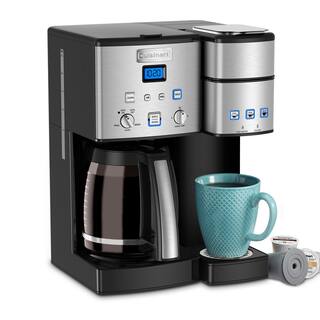 Cuisinart Coffee Center 12-Cup Stainless Steel Coffee Maker and Single-Serve Brewer SS-15P1