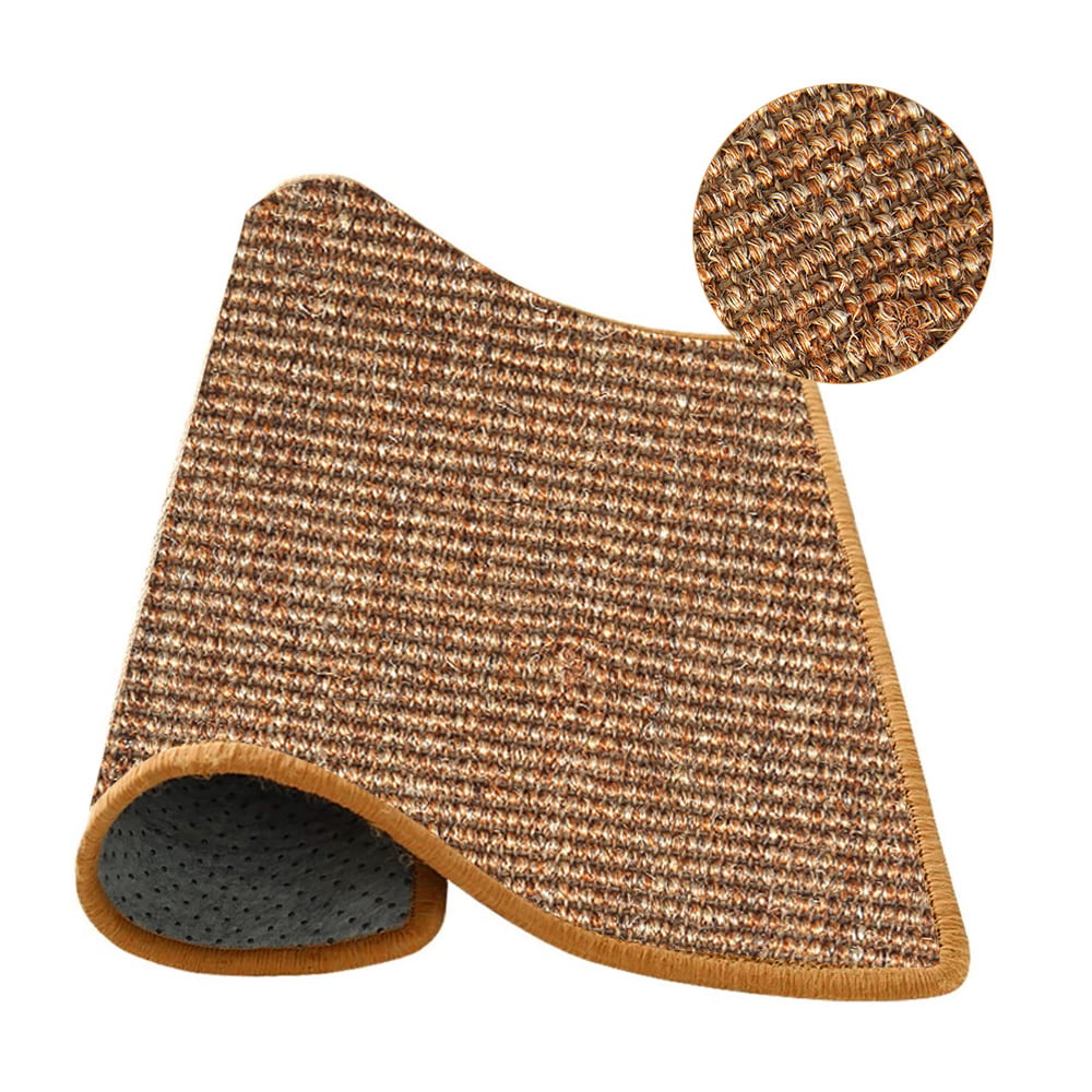 Willstar Pet Kitten Board Sisal Scratcher Cat Scratch Toy Post Pole Scratching Pad Mat-11.7*15.6 Inches