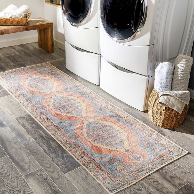 Middelie Traditional Washable Area Rug