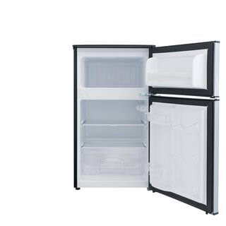 Magic Chef 3.1 cu. ft. Mini Fridge in Stainless Look HMDR310SE