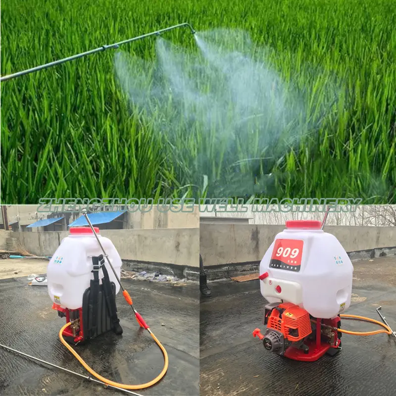 Mini Disinfection portable Fogging ultramicro electric backpack fogging fog machine gasoline knapsack power sprayer