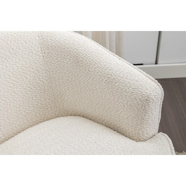 Swivel Accent Chair Lounge Armchair， Beige