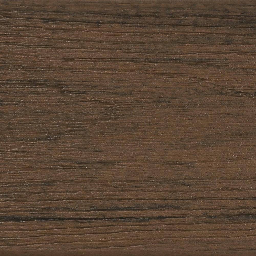 TimberTech Composite Reserve 54 in. x 6 in. x 1 ft. Grooved Dark Roast Composite Sample (Actual: 0.94 in. x 5.36 in. x 1 ft.) SAMP-RC12DR