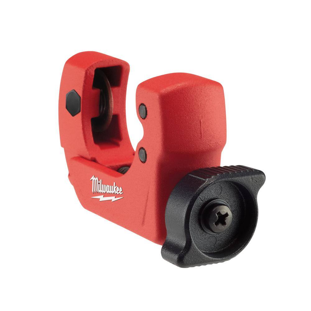 MW 2-38 in. Ratcheting PVC Pipe Cutter with 1 in. Mini Copper Tubing Cutter (2-PC) 48-22-4215-48-22-4251