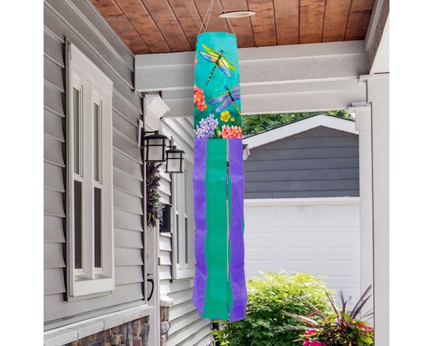 Briarwood Lane Spring Dragonfly Garden Spring Windsock Wind Twister 40x6