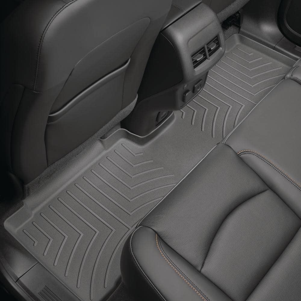 WeatherTech Black Rear FloorLiner/Ford/F-150/2015 + Fits Supercrew Models Only 446972