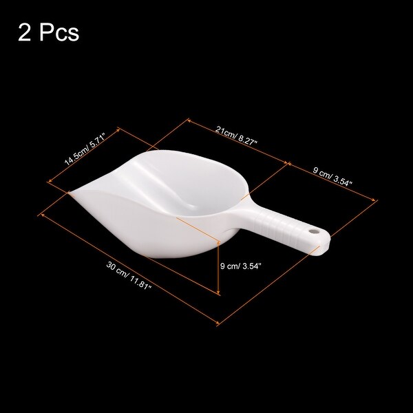 2Pcs Ice Scoop PP 11.8