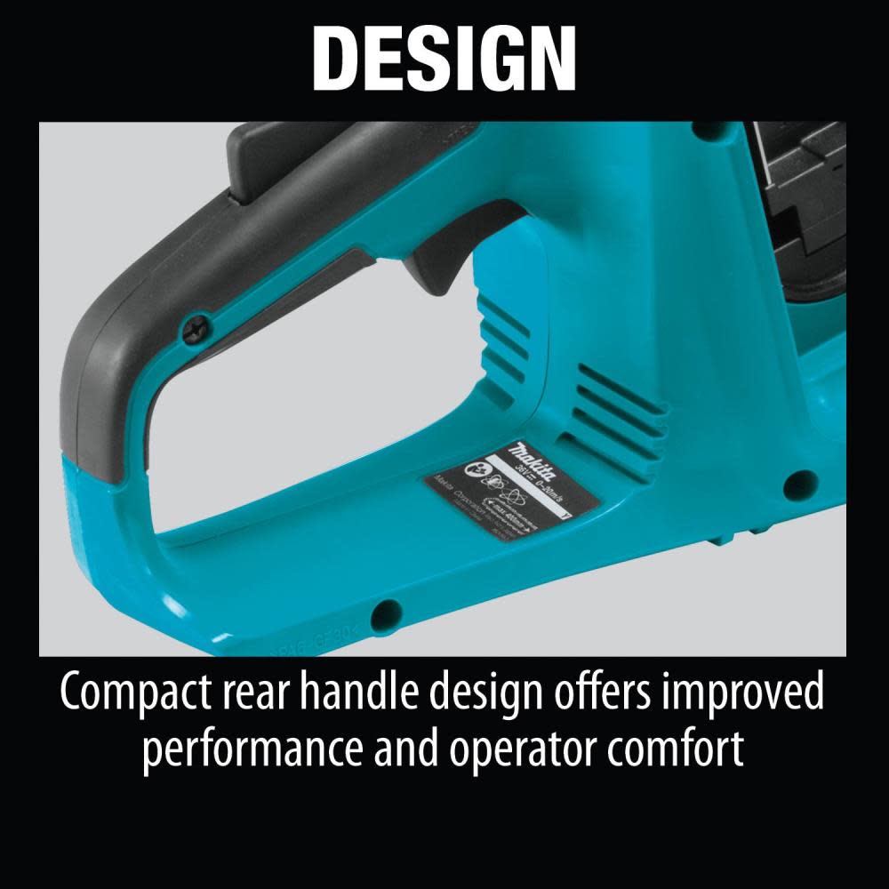 Makita 18V X2 (36V) LXT? Lithium-Ion Brushless Cordless 16 Chain Saw Kit with 4 Batteries (4.0Ah) ;