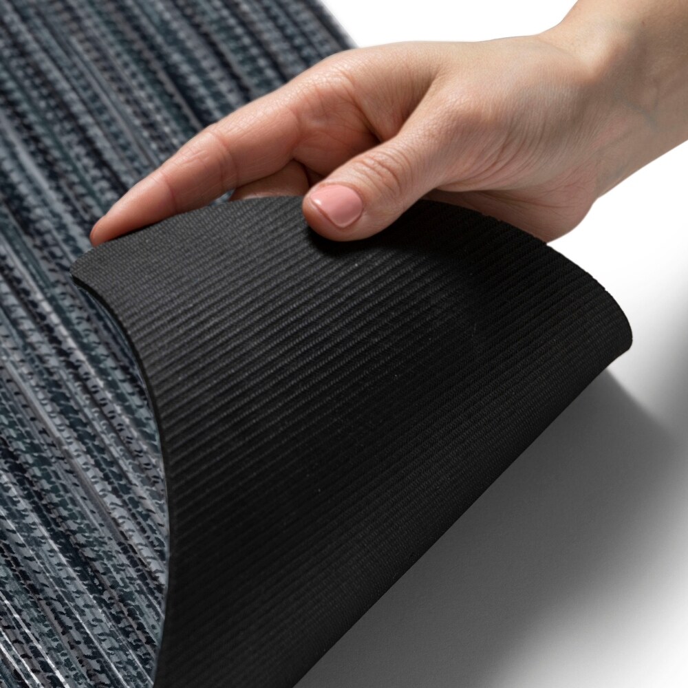 SoHome Smooth Step Houndstooth Machine Washable Utility Mat  24\