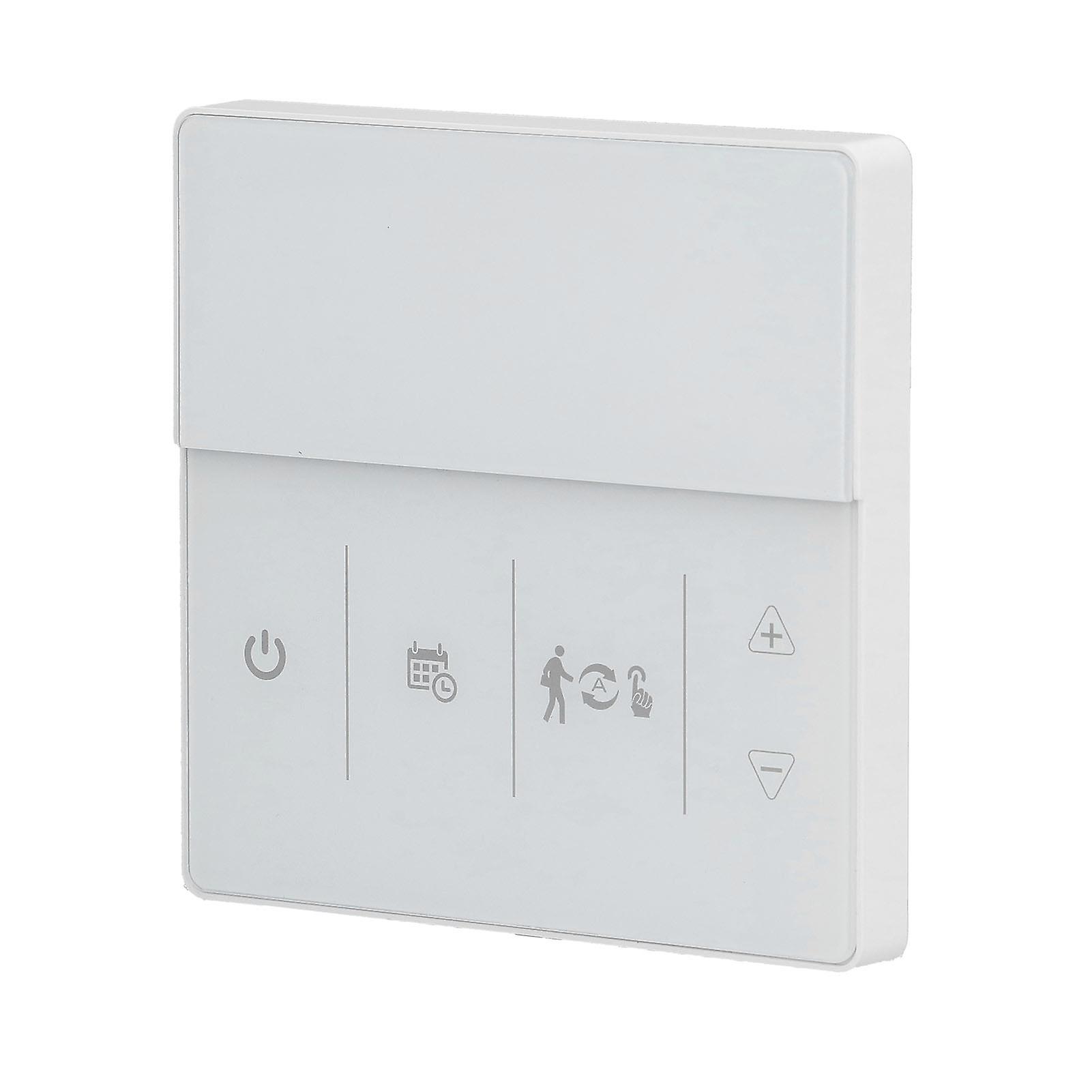 Smart Thermostat Weekly Programmable Voice Switch 10k Sensor Precise Temperature Control Boiler Thermostat For Home16a Electric Heater White 90-240v