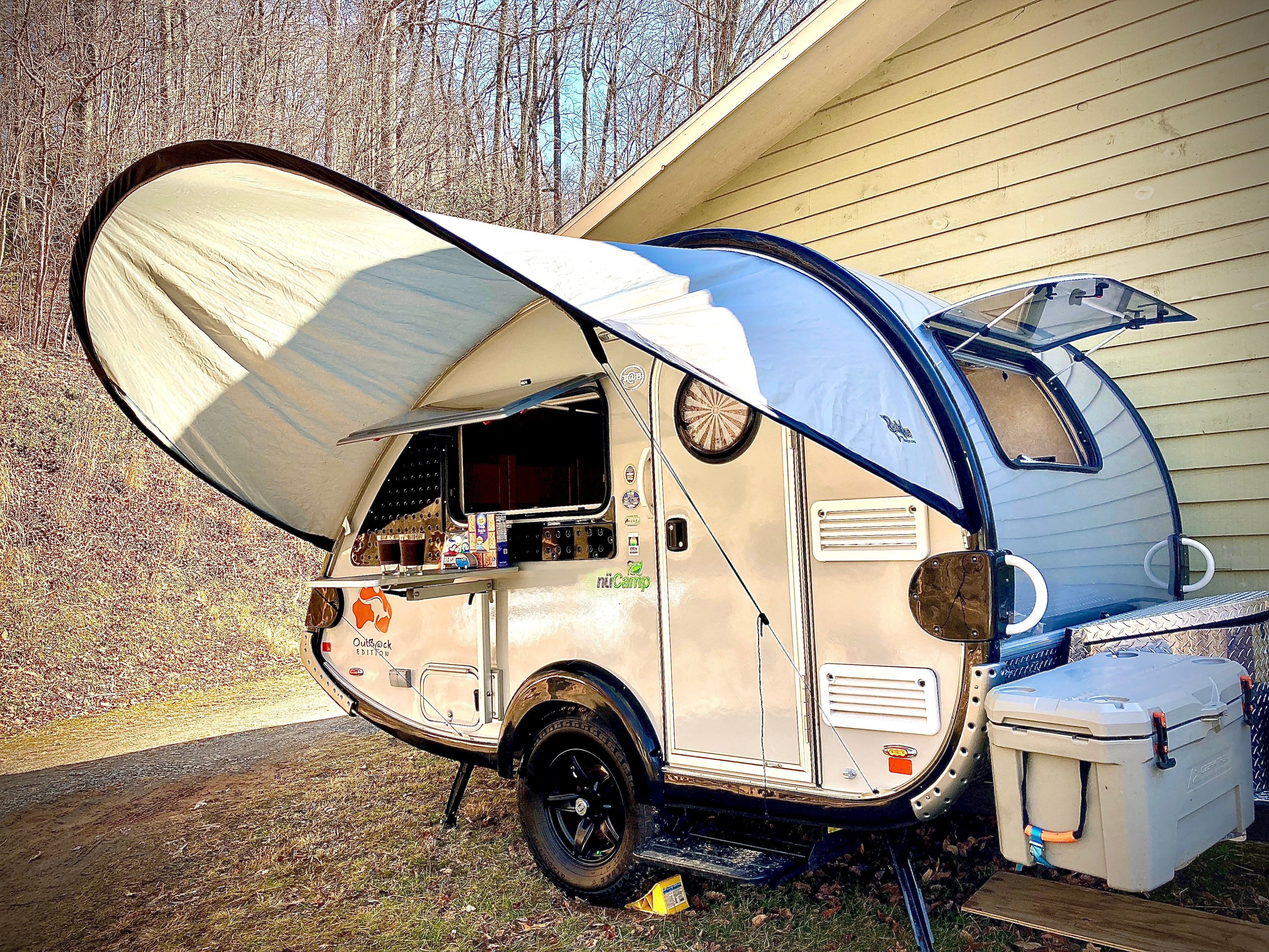 Nucamp T@B 320 Teardrop Trailer Visor and Older T@B Trailers