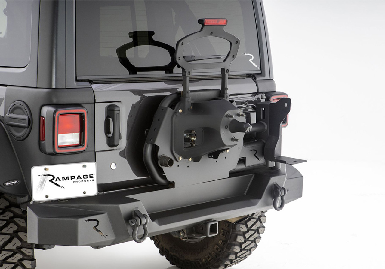 Rampage Tire Carrier for JL Spare Tire Carrier