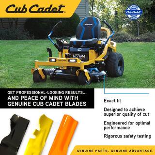 Cub Cadet Original Equipment Mulching Blades for 42 in. Electric Riding Lawn Mowers with S-Shape Center OE# 742P05720742-05720 490-110-C207