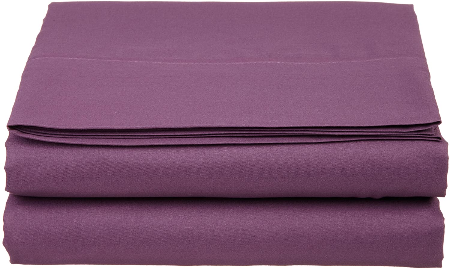 Set of 2 Silky Soft Polyester Single Flat Sheet