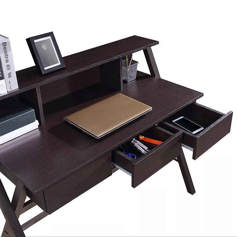 Techni Mobili Fashionable Workstation Computer Desk