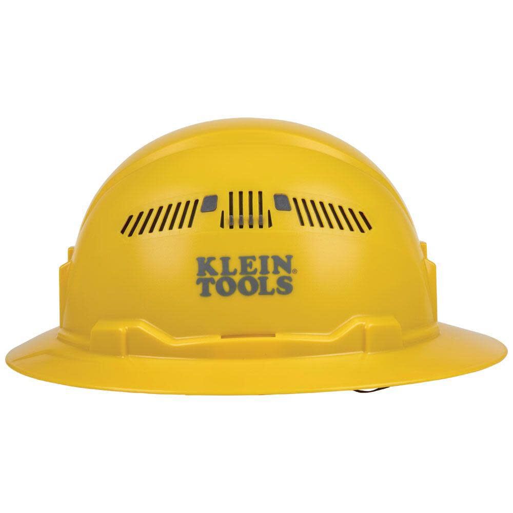 Klein Tools Hard Hat Vented Full Brim Yellow 60262 from Klein Tools